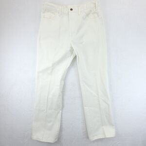 Vintage Dakota Jeans Men's (Measures 32x28) White Straight Leg Jeans *Flaws*